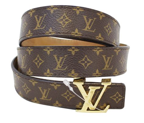 is louis vuitton belt genuine